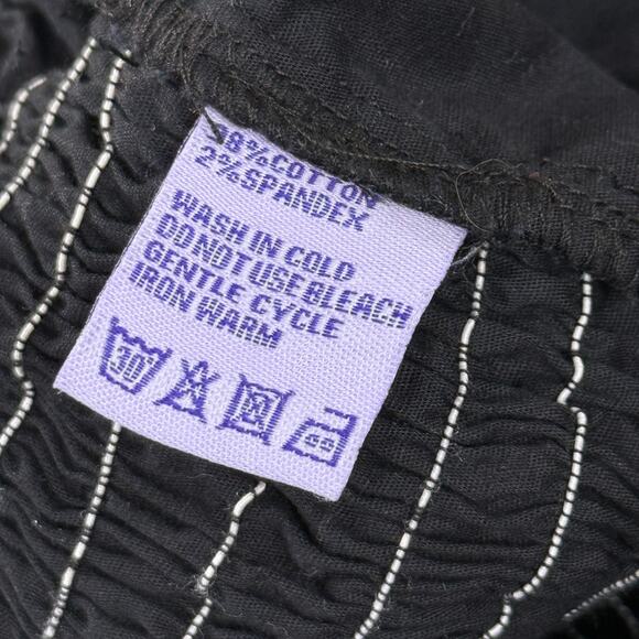 Vtg 90s Y2k Ruffle Collared Halter Top Gyaru Cyber Goth Emo Party Punk Sexy M - Picture 5 of 7